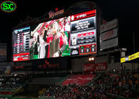 Sincronizzazione all'aperto di pubblicità P10 e segnare le esposizioni principali calcio dello stadio
