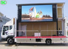Esposizione di LED di alta risoluzione del camion di colore pieno, supporto mobile WiFi 3G dello schermo del camion LED